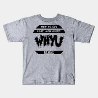 WNYU Radio Station New York Kids T-Shirt